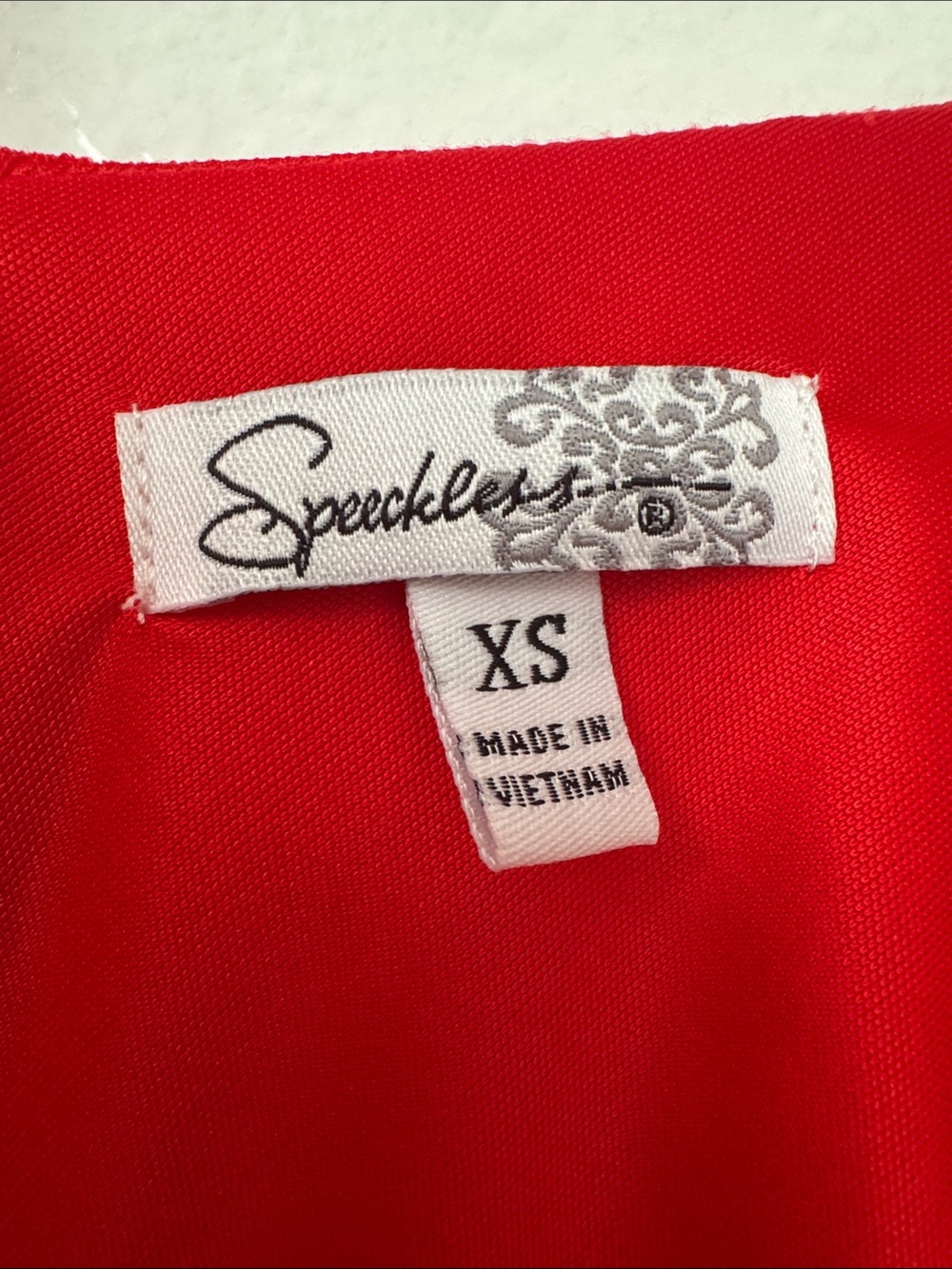 Red Ruffle Sleeve Dress - Picture 2 of 9